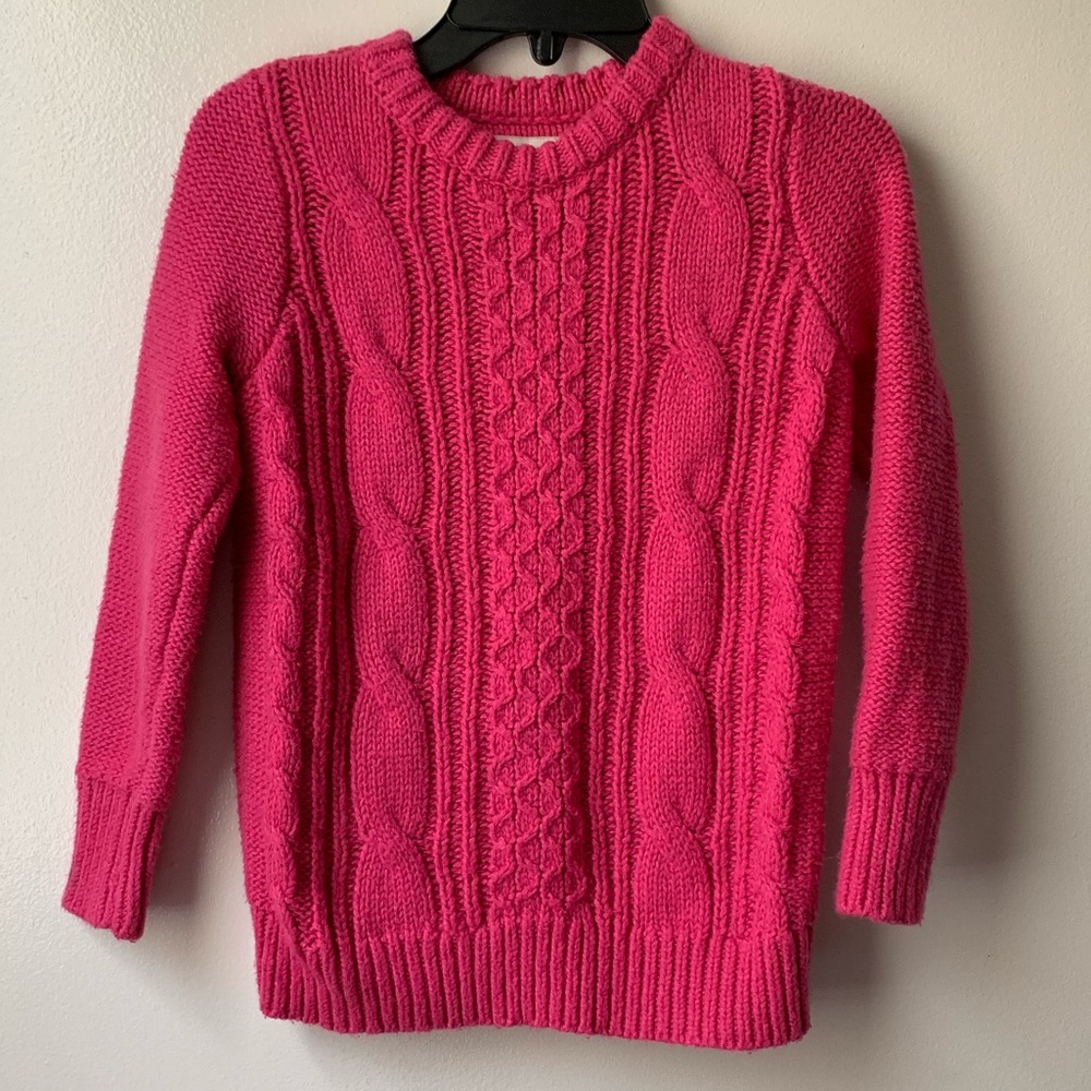 Pink Abercrombie Kids Girls Sweater